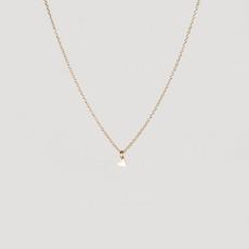 Tiny Heart necklace | 14K solid gold via Julia Otilia