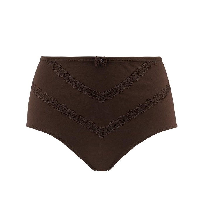 Vanessa- Silk & Organic Cotton Full Brief in Skin Tone Colours from JulieMay Lingerie