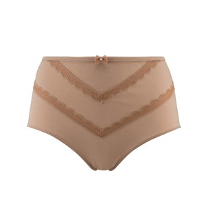 Vanessa- Silk & Organic Cotton Full Brief in Skin Tone Colours from JulieMay Lingerie