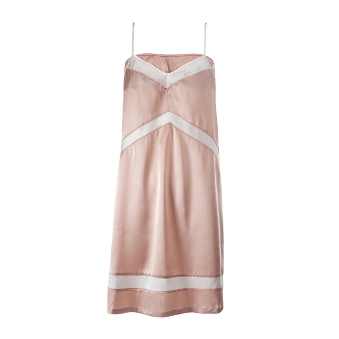 Organic Cotton & Silk Nightdress with built-in bra from JulieMay Lingerie