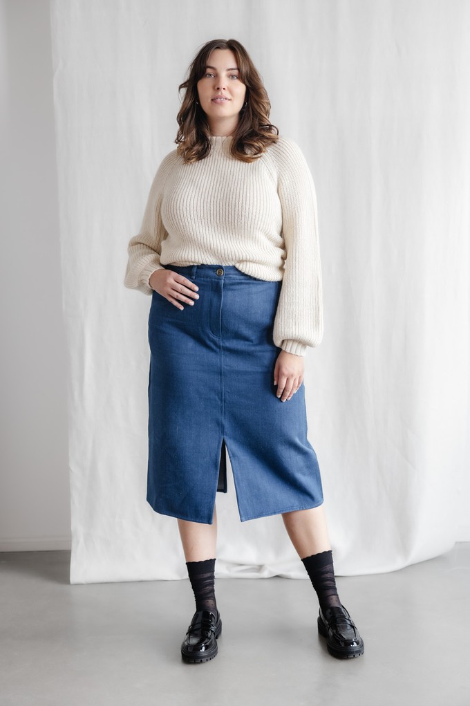 Skirt Aleena  Denim from Jyoti - Fair Works