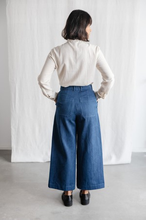 organic cotton denim pants Damini Denim from Jyoti - Fair Works