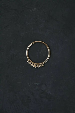 Ring Riva Brass from Jyoti - Fair Works