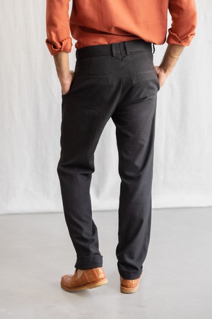 Organic cotton pants Harinder Black from Jyoti - Fair Works