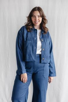 Organic cotton denim Shaket Mayur Denim via Jyoti - Fair Works