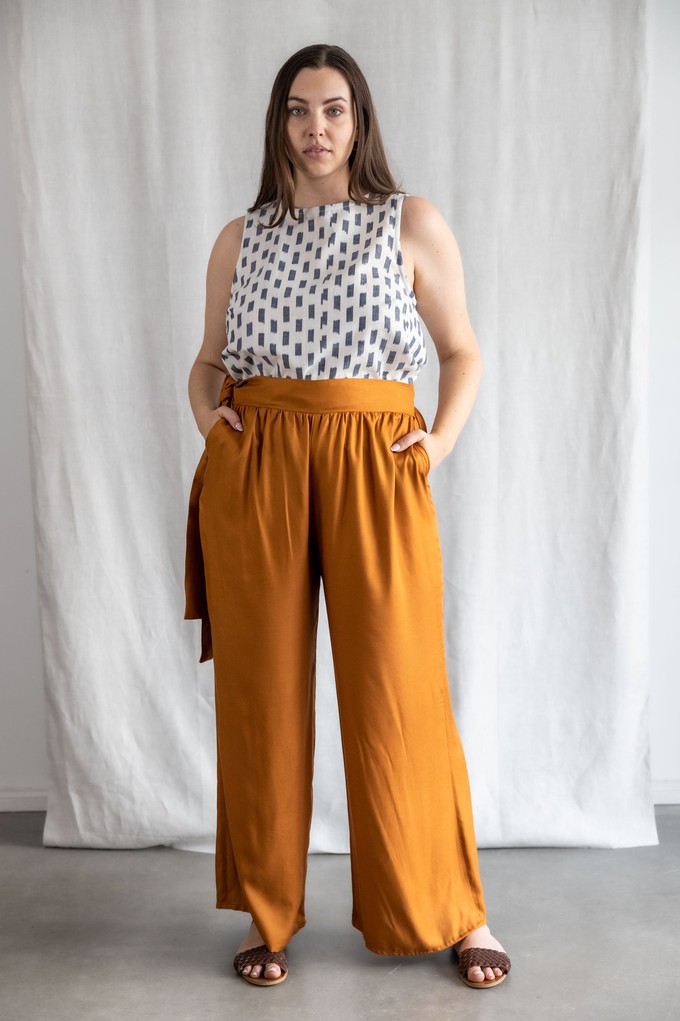 Modal Pants Rajni Copper from Jyoti - Fair Works