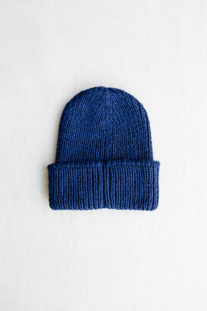 Baby Alpaca Hat Ayacucho Navy from Jyoti - Fair Works