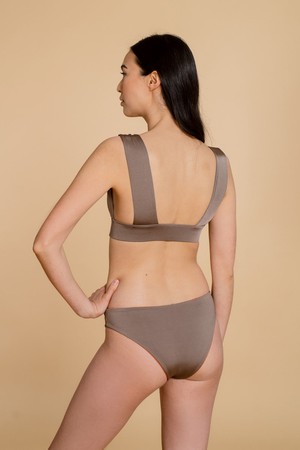 ORIA BOTTOM Reversible in Arancione & Viola from Kaly Ora