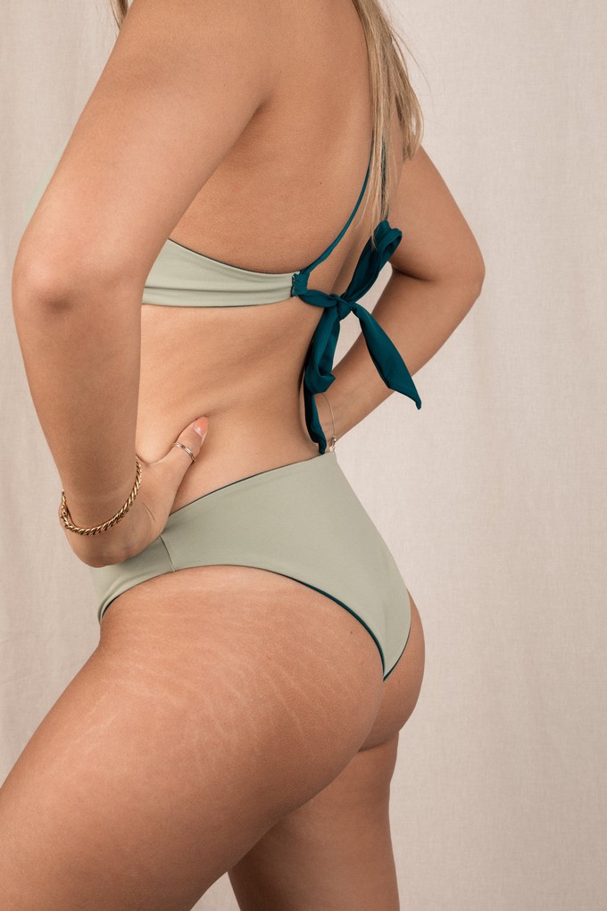 BELITUNG BOTTOM | Reversible Teal & Sage from Kaly Ora