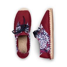 Espadrilles RED DESERT Lace Up für Damen via Kingdom of Wow!