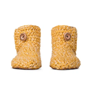 NEW Exclusive Floris x KOW Bamboo Wool Slippers in Butterscotch from Kingdom of Wow!