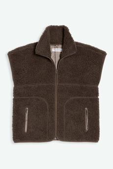 SUZAKU | CHOCOLATE BROWN SHERPA via Kings of Indigo