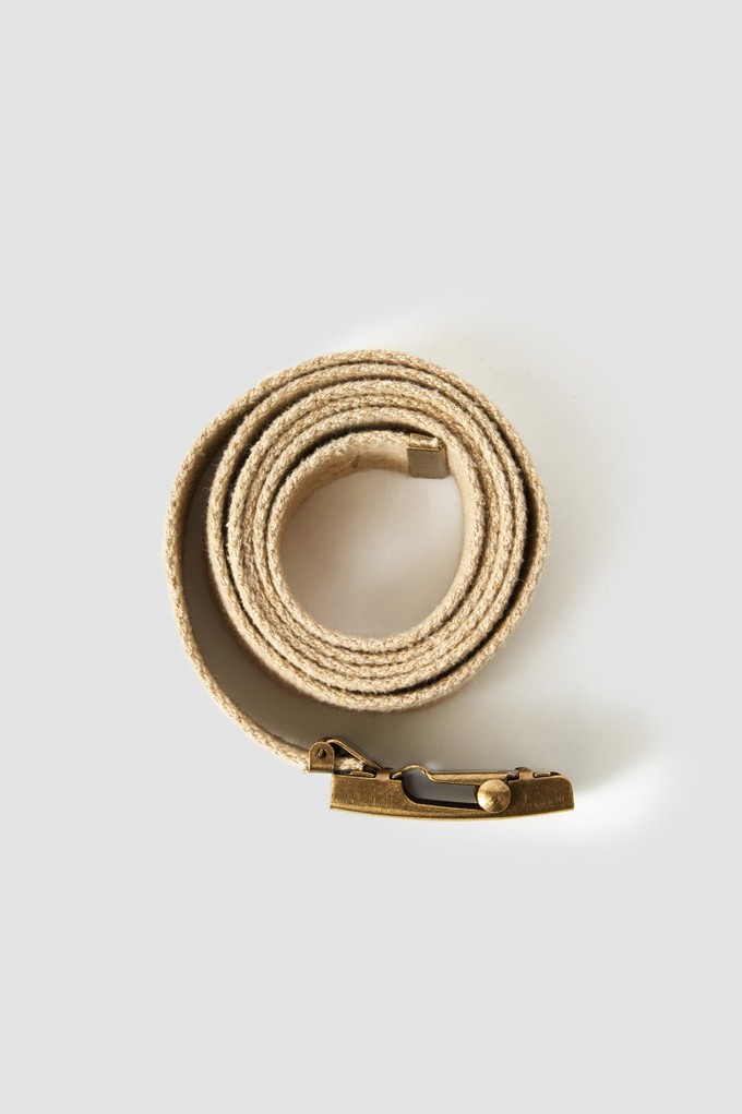 VEGAN BELT | BEIGE from Kings of Indigo