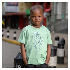 TORTOISE Kids Shirt Dark Green via Kipepeo-Clothing