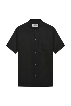 SPINDRIFT Corn Fabric Shirt - Black from KOMODO