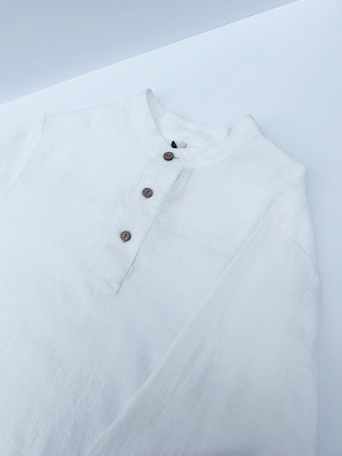 ELIJAH - Linen Top Off White from KOMODO