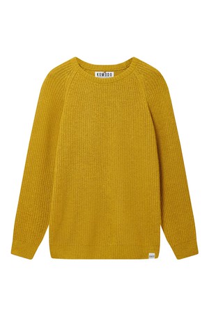 GIOVANNI Wool Blend Jumper - Mustard from KOMODO