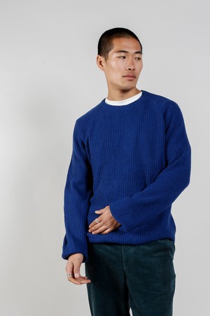 GIOVANNI Wool Blend Jumper - Navy from KOMODO