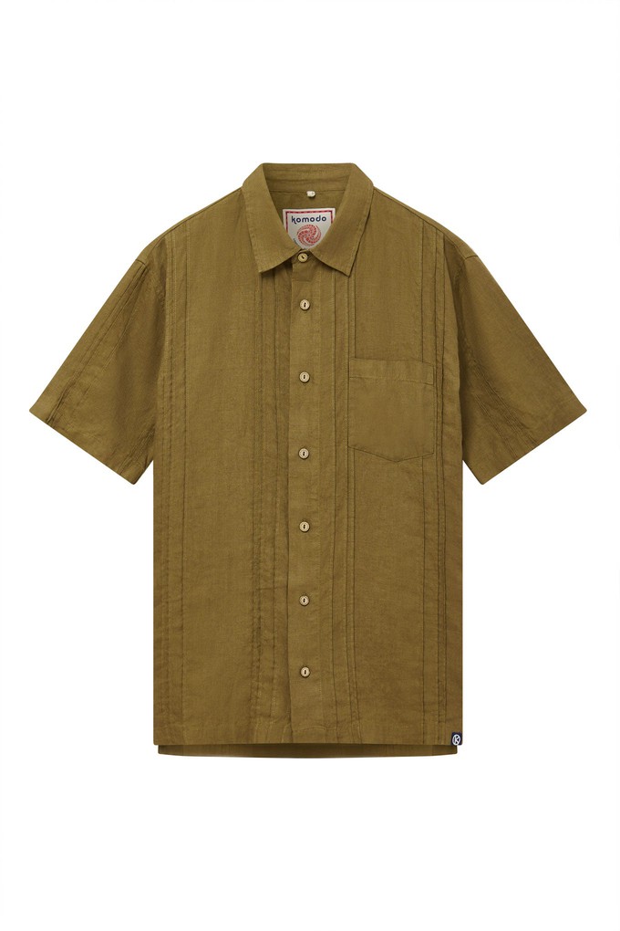 LEO - Linen Shirt Khaki from KOMODO