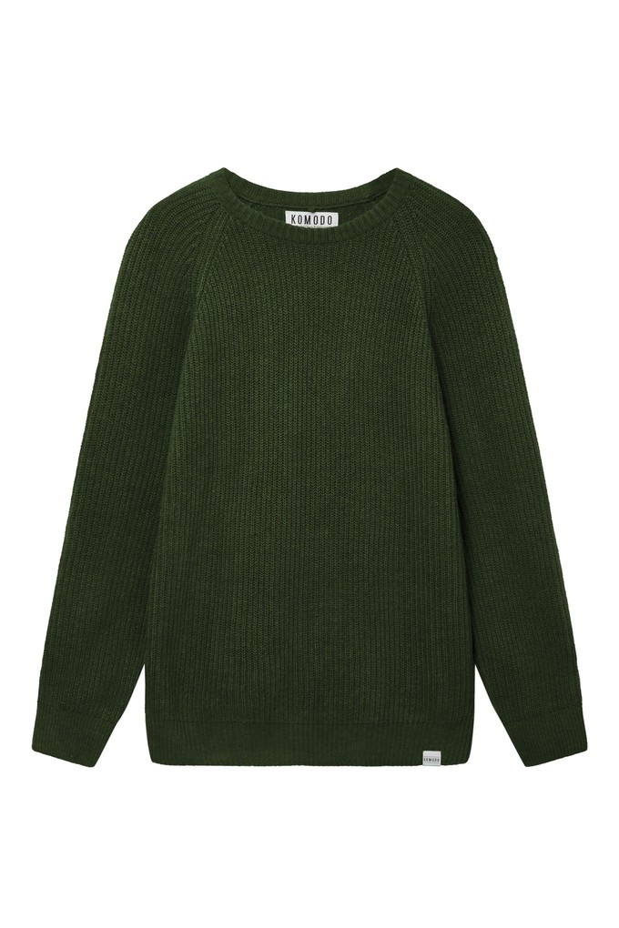 FOG Jumper - GOTS Organic Cotton Green from KOMODO