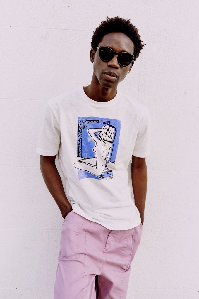 CHEEKY Tee Organic Cotton - Off White from KOMODO