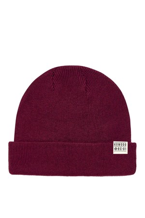 TOWN - GOTS Organic Cotton Hat Cherry Red from KOMODO