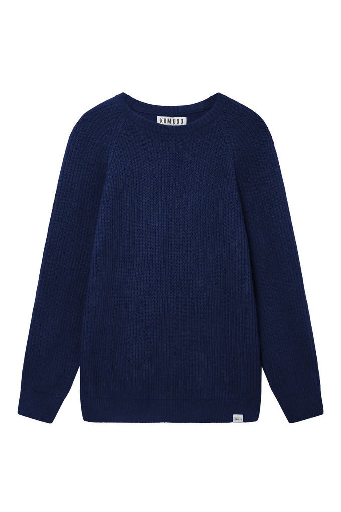 FOG Jumper - GOTS Organic Cotton Navy from KOMODO