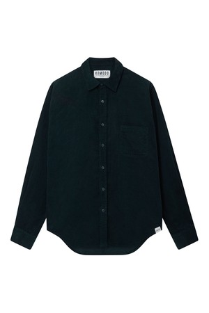 ABEL Organic Corduroy Shirt - Dark Marine from KOMODO