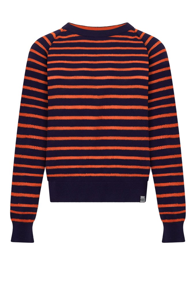 ALMA  Organic Cotton Jumper - Dark Navy from KOMODO