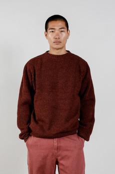 WEST Wool Jumper - Chestnut via KOMODO