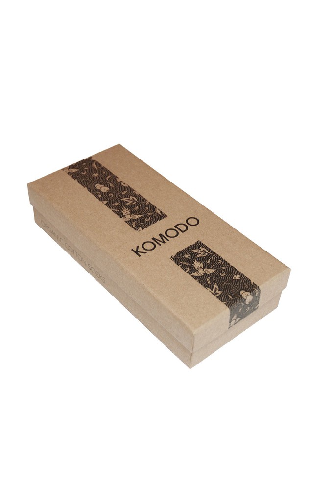 GOLDEN Box Set (x3 pairs) - Organic Cotton Socks from KOMODO