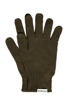 CITY - Organic Cotton Gloves Khaki via KOMODO