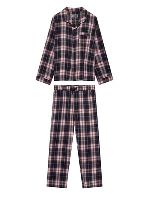 JIM JAM - Womens Organic Cotton Pyjama Set Dusty Mauve from KOMODO