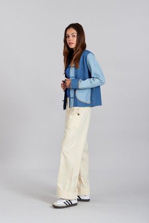TANSY - Organic Cotton Trousers Putty from KOMODO