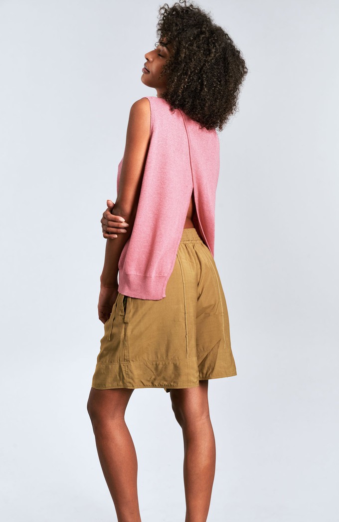 MILA - Organic Cotton Vest Pink from KOMODO