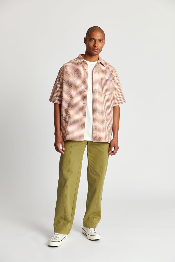 CASPAR Organic Cotton Men's Shirt - Check from KOMODO