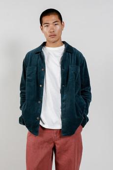 STANLEY Organic Cotton Corduroy Jacket - Marine Green via KOMODO