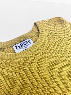 GIOVANNI Wool Blend Jumper - Mustard from KOMODO