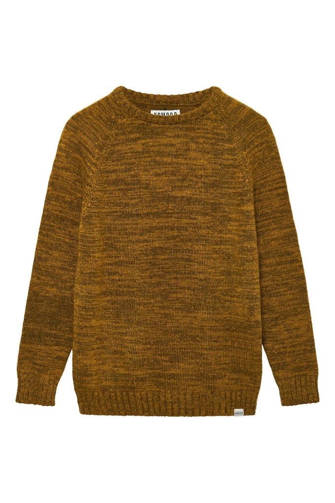 ELIJAH - Mohair Blend Jumper Mustard from KOMODO