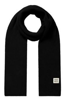 LONDON - GOTS Organic Cotton Scarf Black via KOMODO