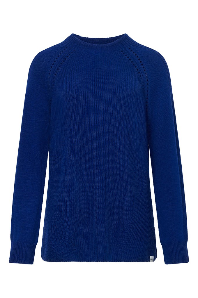 ATLANTA Wool Blend Jumper - Navy from KOMODO