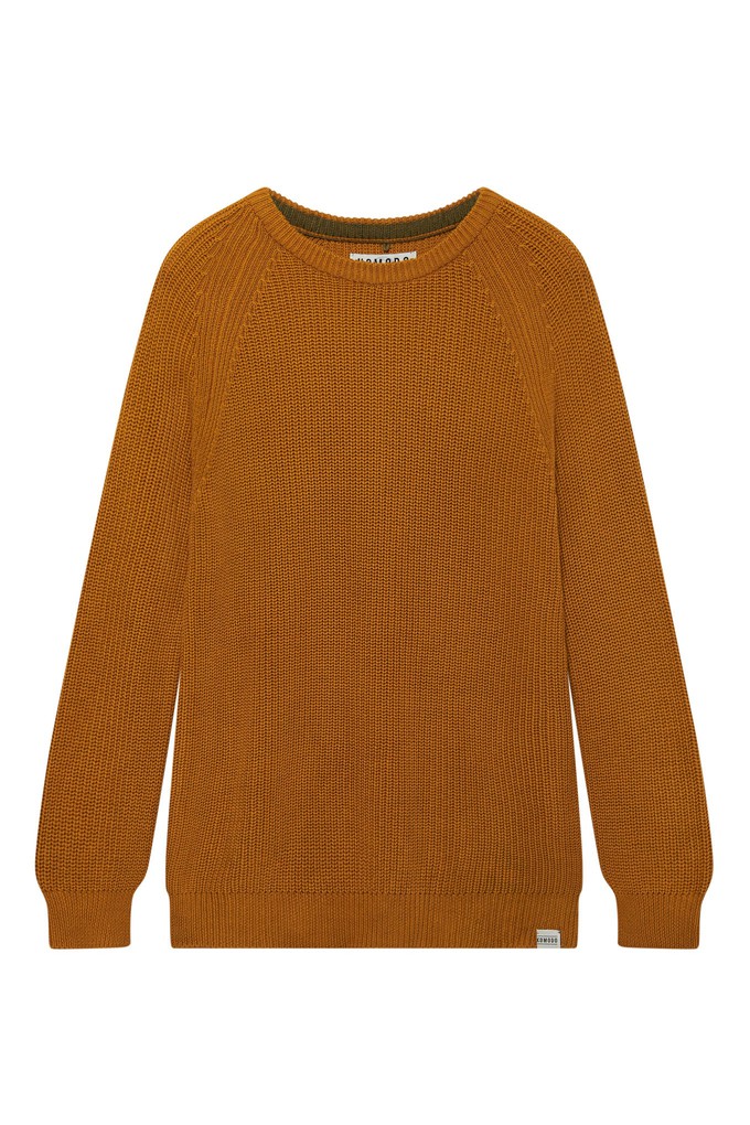 SERGIO - Organic Cotton Jumper Mustard from KOMODO