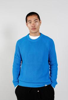 SERGIO - Organic Cotton Jumper French Blue via KOMODO