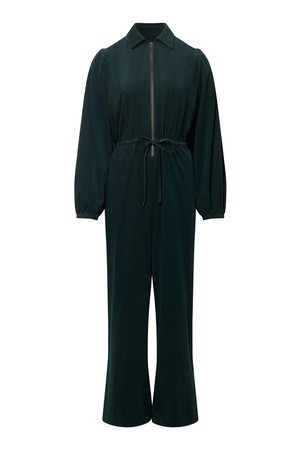 AMRITA Organic Cotton Corduroy Jumpsuit - Dark Marine from KOMODO