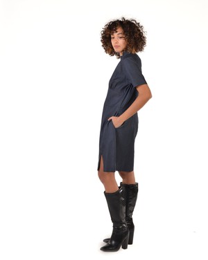 Grace Mini Dress – Denim from Kurinji