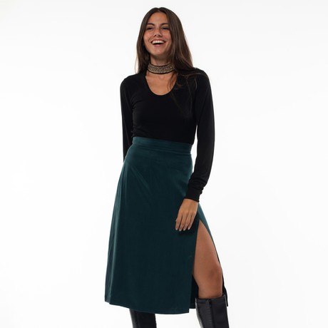 Venere Skirt – Emerald from Kurinji