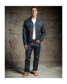 Scott regular fit jeans dry denim selvedge gerecycled via Kuyichi