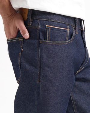 Scott regular fit jeans dry denim selvedge gerecycled from Kuyichi