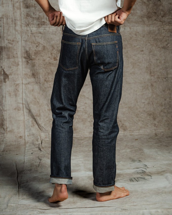 Scott regular fit jeans dry denim selvedge gerecycled from Kuyichi