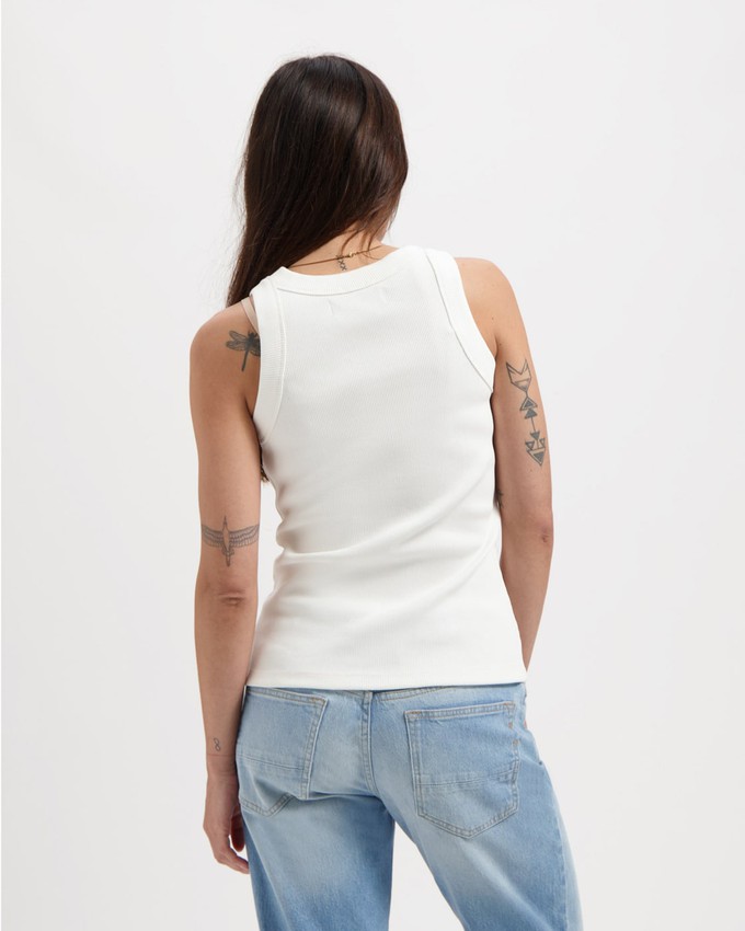 Romy Rib Tanktop from Kuyichi